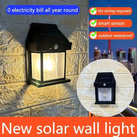 LED Solar Wall Lamp Outdoor