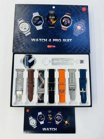 Round Dial Watch 4 Pro Suit Smart Watch Special Edition