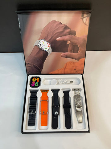 MK9 Max 5+1 Series 9 Smart Watch Gift Box