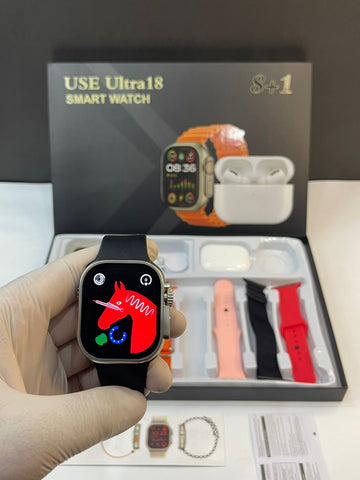 Use Ultra 18 8+1 Smart Watch with Airpods