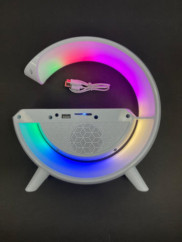 G-Shaped Wireless Speaker and Charger