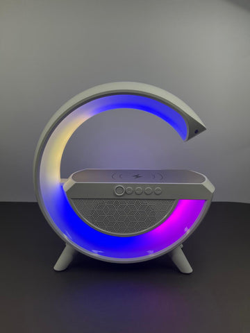 G-Shaped Wireless Speaker and Charger