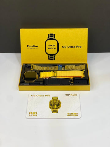 Original G9 Ultra Pro Gold Smart Watch