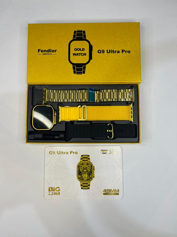 Original G9 Ultra Pro Gold Smart Watch